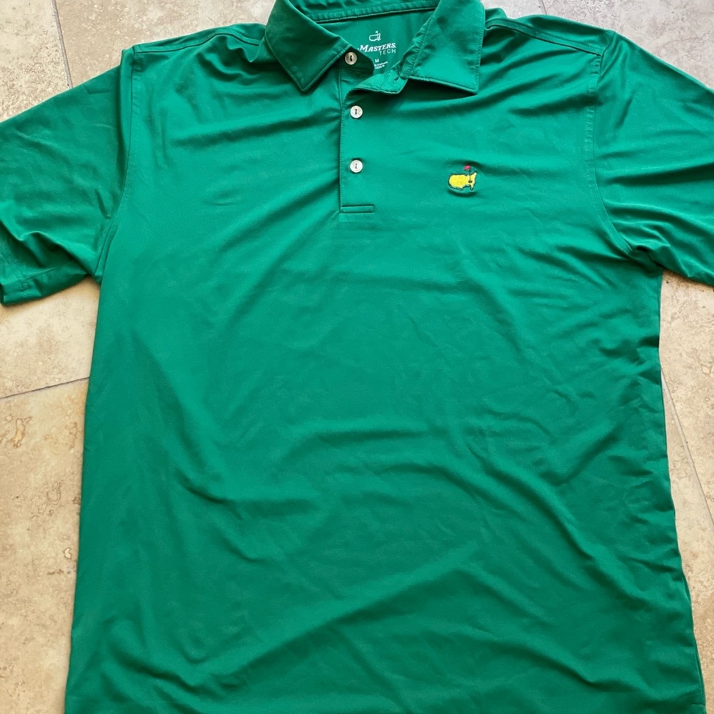 Masters Green Polo Shirt with Classic Collar